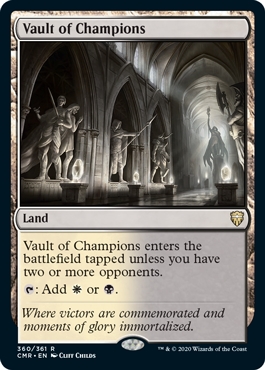 Vault of Champions Commander Legends